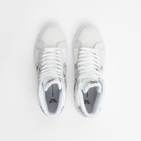 Nike SB Blazer Mid Premium Shoes - White / Smoke Grey - White - Pure Platinum thumbnail