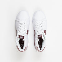 Nike SB Blazer Mid Premium Shoes - White / Team Red thumbnail