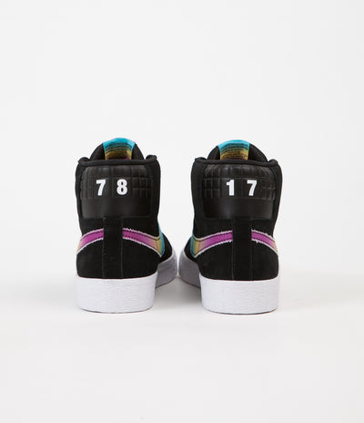 Nike SB Blazer Mid QS 'Lance Mountain' Shoes - Black / Multi Colour