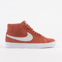 Nike SB Blazer Mid Shoes - Dusty Peach / White thumbnail