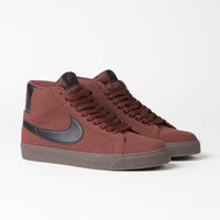 Nike SB Blazer Mid Shoes in Oxen Brown and Black and Oxen Brown thumbnail