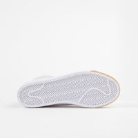 Nike SB Blazer Mid Shoes - Photon Dust / Light Cream - White - White thumbnail
