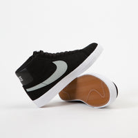 Nike SB Blazer Premium SE Shoes - Black / Base Grey - White thumbnail
