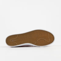 Nike SB Blazer Court Shoes - Gym Red / White - Gym Red - Gum Light Brown thumbnail