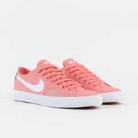 Nike SB Blazer Court Shoes - Pink Salt / White - Pink Salt - White thumbnail