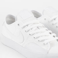 Nike SB Blazer Court Shoes - White / White - White - White thumbnail