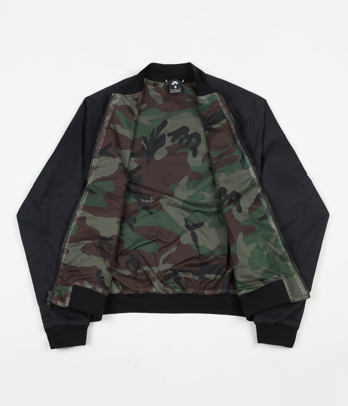 Nike SB Bomber Jacket - Black / Black | Flatspot