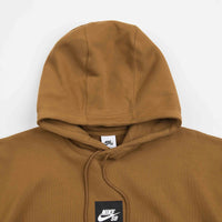 Nike SB Box Logo Pullover Hoodie - Ale Brown – Route One