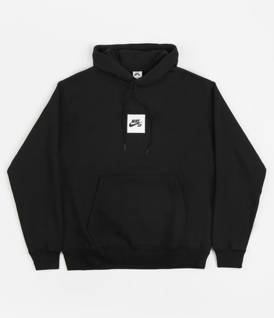 Nike SB Box Logo Hoodie - Black | Flatspot