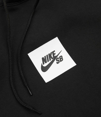 Nike SB Box Logo Hoodie - Black | Flatspot