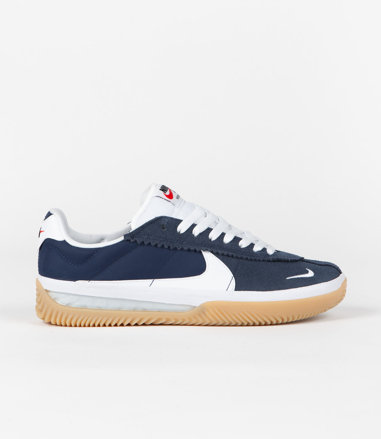 Nike SB BRSB Shoes - Navy / White - Navy - University Red | Flatspot