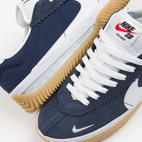 Nike SB BRSB Shoes - Navy / White - Navy - University Red thumbnail