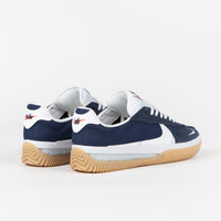 Nike SB BRSB Shoes - Navy / White - Navy - University Red thumbnail