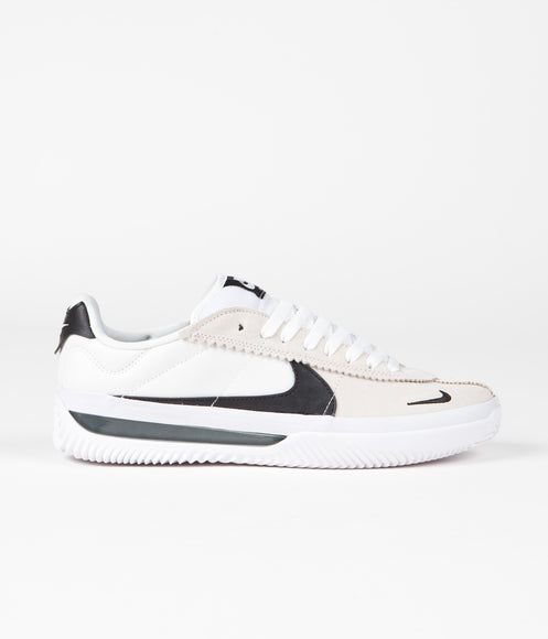 Nike SB BRSB Shoes - White / Black - White - Black
