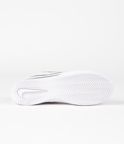 Nike SB BRSB Shoes - White / Black - White - Black