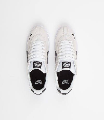 Nike SB BRSB Shoes - White / Black - White - Black