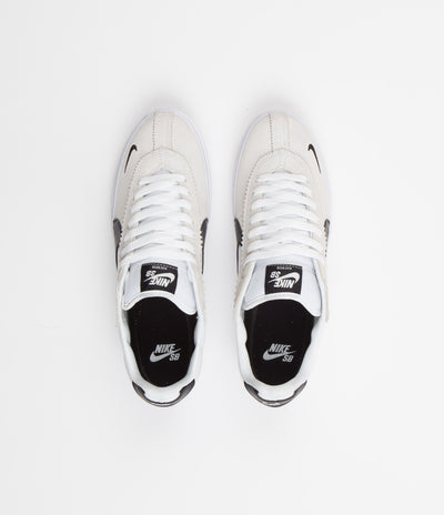 Nike SB BRSB Shoes - White / Black - White - Black