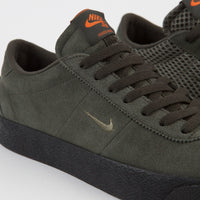 Nike SB Orange Label Bruin Ultra 'Ishod' Shoes - Sequoia / Medium Olive - Safety Orange thumbnail