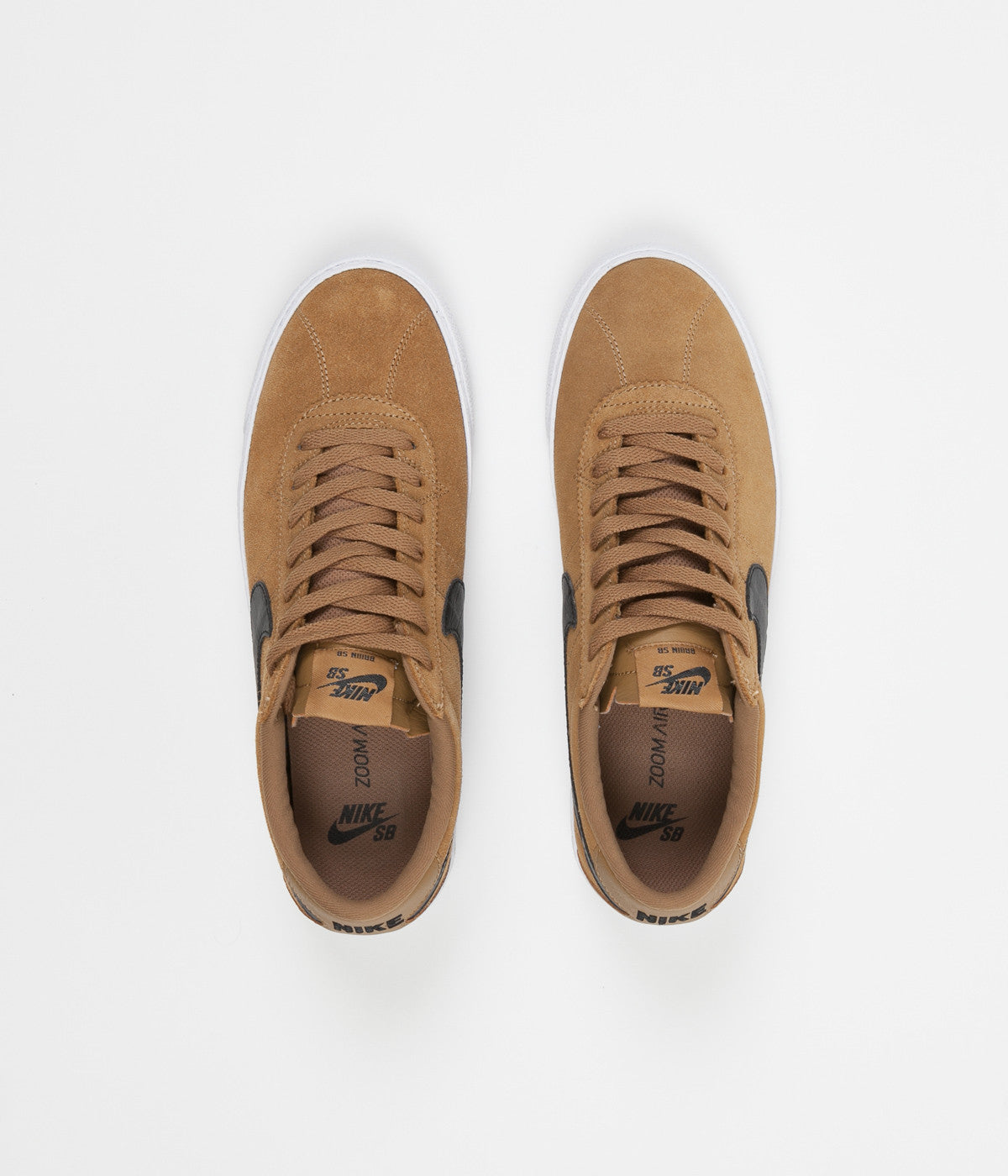 Nike SB Bruin Premium SE Shoes - Golden Beige / Black - White - Black | Flatspot