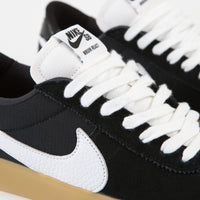 Nike SB Bruin React Shoes - Black / White - Black - Gum Light Brown thumbnail