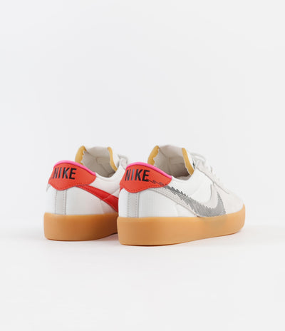 Nike SB Bruin React Shoes - Summit White / Black - Bright Crimson