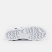 Nike SB Bruin React Shoes - Summit White / Signal Blue - Summit White thumbnail
