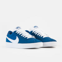 Nike SB Bruin React Shoes - Team Royal / White - Team Royal - White thumbnail