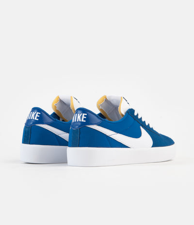 Nike SB Bruin React Shoes - Team Royal / White - Team Royal - White