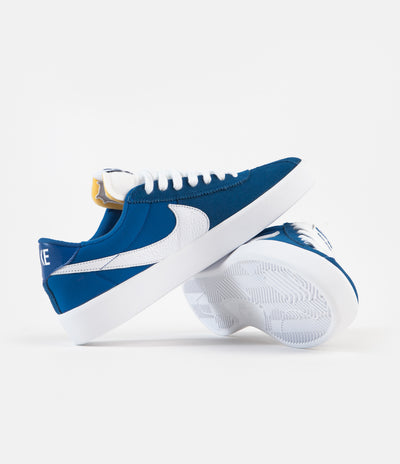 Nike SB Bruin React Shoes - Team Royal / White - Team Royal - White