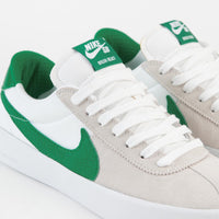 Nike SB Bruin React Shoes - White / Lucky Green - White - Lucky Green thumbnail
