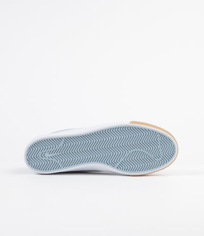 Nike SB Bruin Ultra Shoes - Light Armory Blue / White - Gum Light Brown