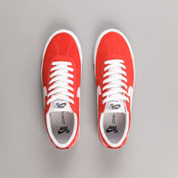 Nike SB Bruin Shoes - Max Orange / White - White - Black thumbnail