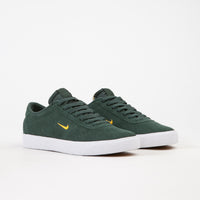 Nike SB Bruin Ultra Shoes - Midnight Green / Yellow Ochre - White thumbnail