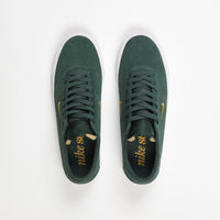 Nike SB Bruin Ultra Shoes Midnight Green Yellow Ochre White Flatspot