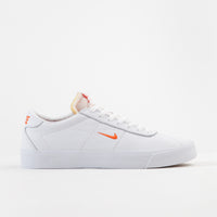 Nike SB Bruin Ultra Shoes White Team Orange White Gum Light Br Flatspot