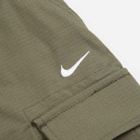 Nike SB Cargo Shorts - Medium Olive / White thumbnail