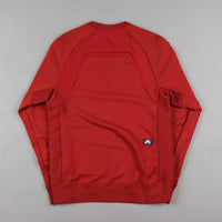 Nike SB Everett Reveal Crewneck Sweatshirt - Dark Cayenne / Light Crimson thumbnail
