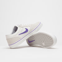 Nike SB Chron 2 Shoes - Summit White / Action Grape - Summit White thumbnail