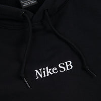 Nike SB Classic GFX Hoodie - Black / White thumbnail