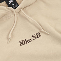 Nike SB Classic GFX Hoodie - Grain / Velvet Brown thumbnail