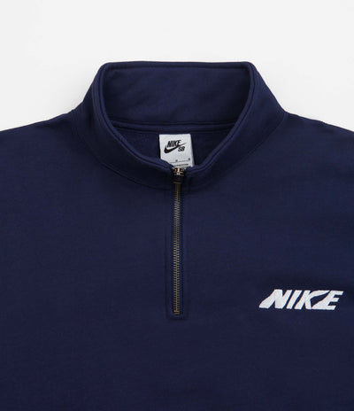 Nike SB Copy Shop 1/2 Zip Fleece - Midnight Navy