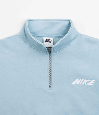 Nike SB Copy Shop 1/2 Zip Fleece - Ocean Bliss