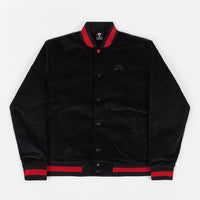 Nike SB Corduroy Bomber Jacket - Black / Black - University Red - Black thumbnail