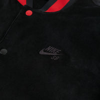 Nike SB Corduroy Bomber Jacket - Black / Black - University Red - Black thumbnail
