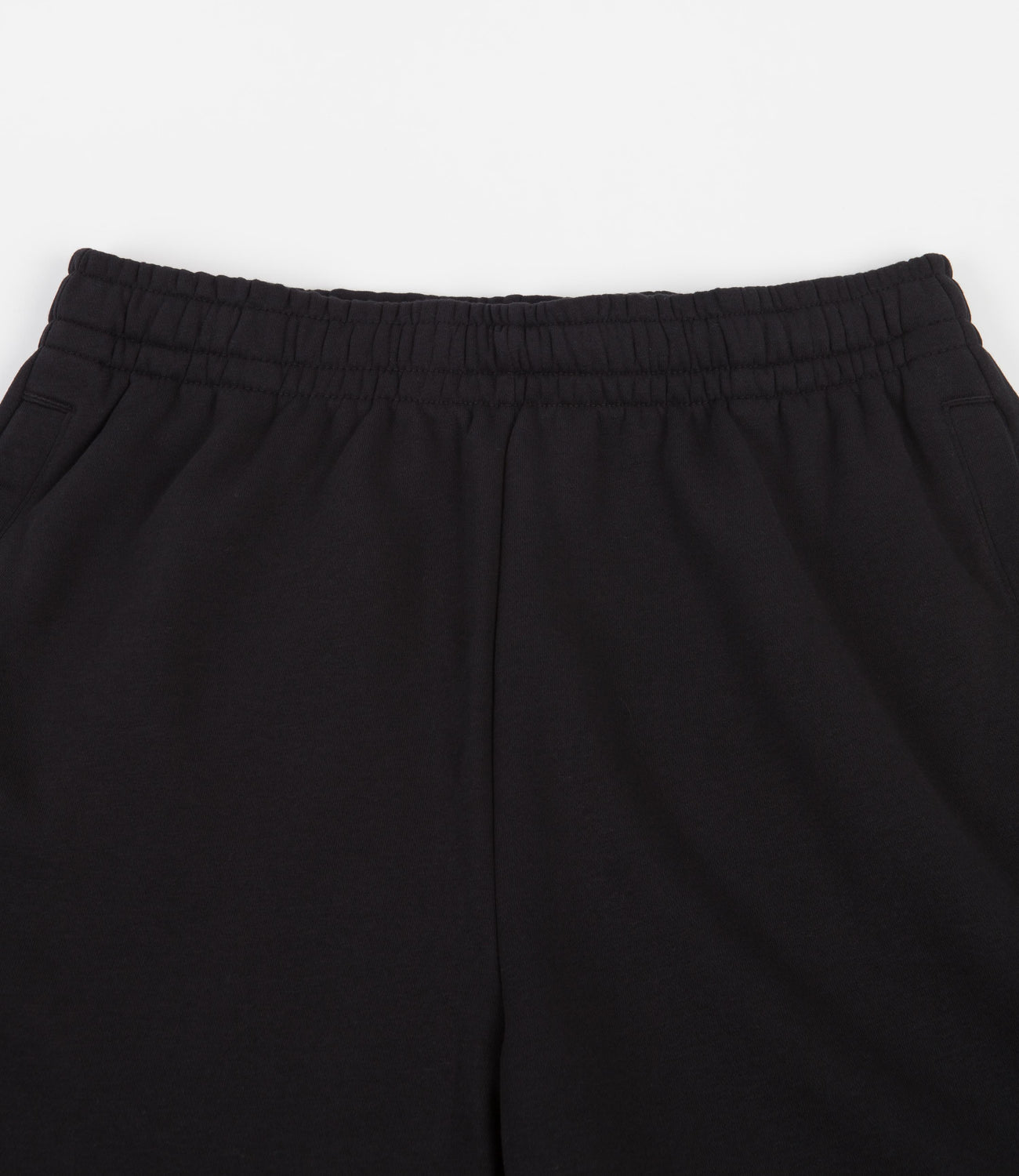 nike sb black & white fleece sweat shorts