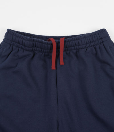 Nike SB Court Fleece Shorts - Midnight Navy / Gym Red