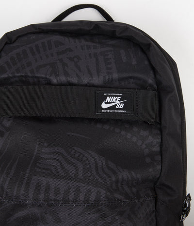 Nike SB Courthouse Backpack - Printed Black / Black / White