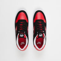 Nike SB Delta Force Vulc Shoes - Black / Black - University Red - White thumbnail