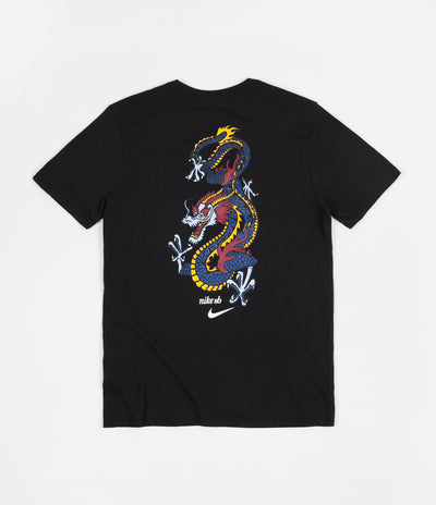 Nike SB Dragon T-Shirt - Black / White