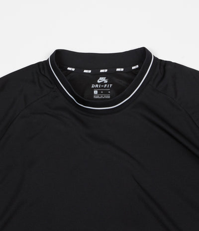 Nike SB Dri-FIT Mesh T-Shirt - Black / Black | Flatspot